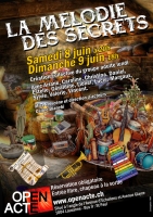 Spectacle La Mélodie des Secrets - Samedi 8 juin à 20h00